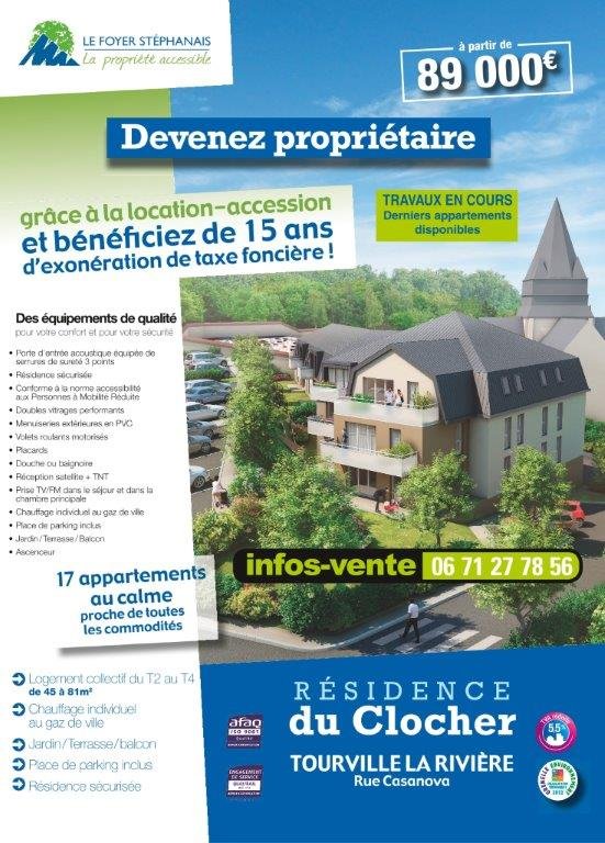 #lefoyerstephanais commercialise une opération d'#accessionsociale à la propriété de 17 logements sur #tourvillelarivière. Il reste encore 4 logements T2 et T3! Profitez en! #seinemaritime #PSLA
Tourville la Rivière une commune de la #metropolerouennormandie