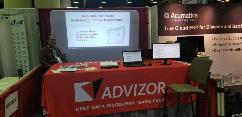 kcogswell's tweet photo. @AdvizorSolution is @IMTSchicago this week, the largest manufacturing trade show in the world.  Let the fun begin! https://t.co/wOyC3YehIs