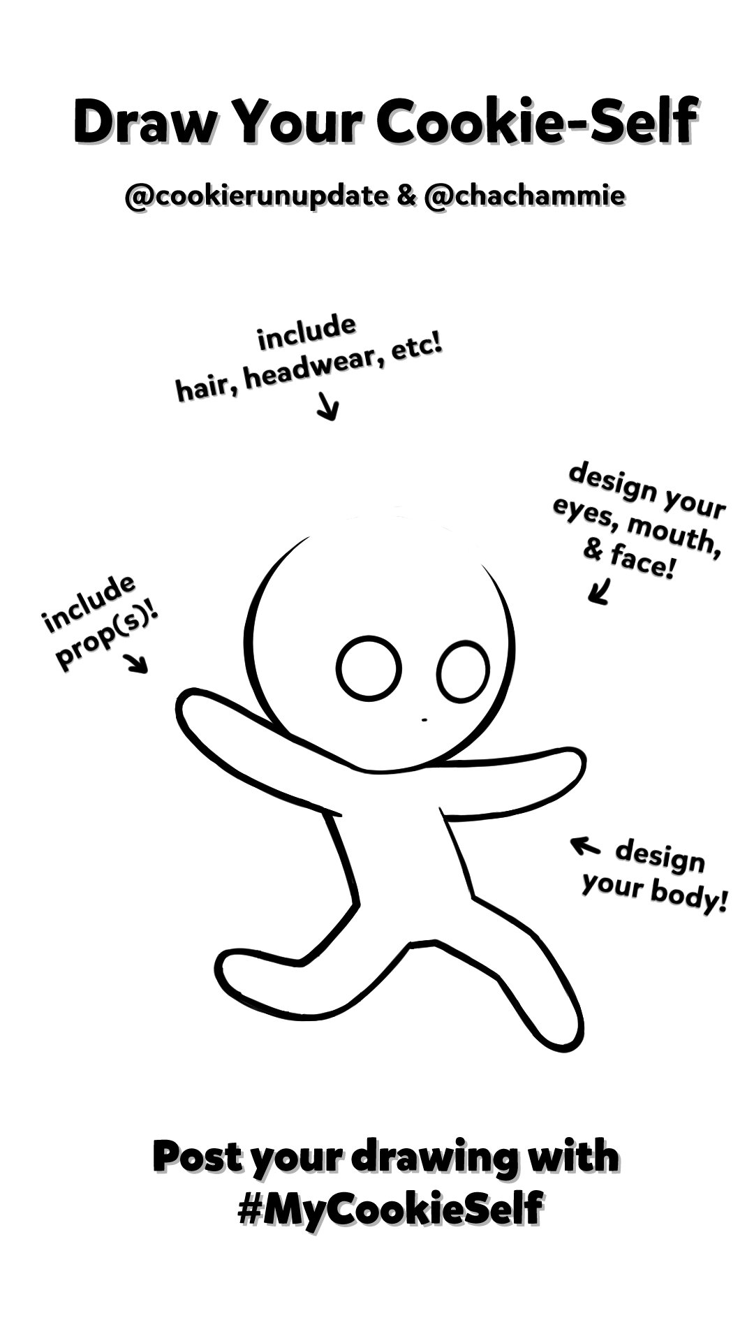 Cookie Run Updates Hiatus Ever Wanted To Be A Cookie Use Our Template To Draw Your Cookie Self What S More Join Our Contest For A Chance To Win Cookie Run Updates Hiatus Ever Wanted To Be A Cookie Use Our Template To Draw Your Cookie Self What S More Join Our Contest For A Chance To Win