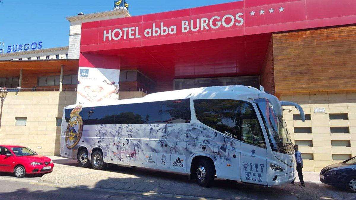 Muchas gracias al <a href="/RMbasket/">RealMadridBaloncesto</a> por confiar en #abbaBurgosHotel. ¡¡Siempre es un placer acogeros en nuestras instalaciones!! 😊👏