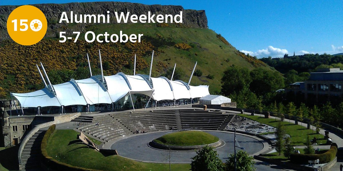 SchoolOfEng_UoE's tweet photo. Celebrate the Alumni Weekend with friends, classmates and mentors and join our showcase Alumni Dinner event. Enjoy a fantastic three-course meal at Edinburgh's fantastic science venue, Dynamic Earth. Book your ticket at https://t.co/xXpMLvjwcC. #Engineering150 https://t.co/FnmHY39UO1