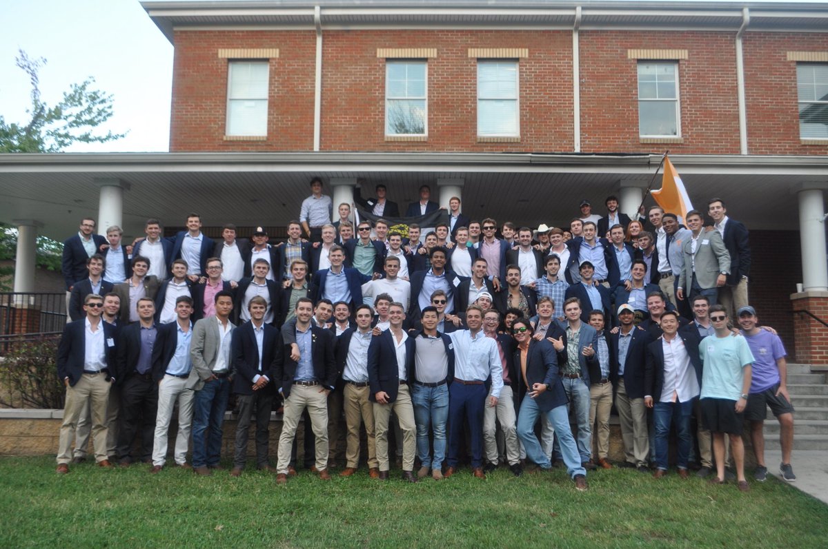 Another week of school is underway! The Brothers of <a href="/UTKSigmaNu/">Sigma Nu-Epsilon Eta</a> (<a href="/UTKnoxville/">UT Knoxville</a>) enjoyed their weekend welcoming 40 new candidates to the brotherhood.