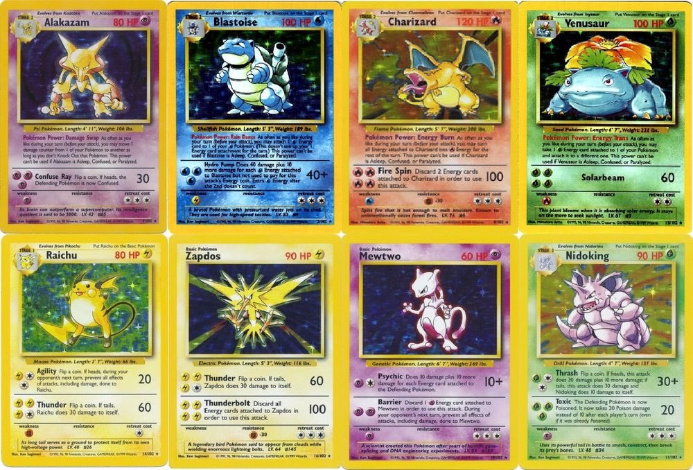 For real though if ya got any original old Pokmon cards from back In the day It's my birthday soon and they'll bring a warm nostalgic smile to my face and heart ;) For real though if ya got any original old Pokmon cards from back In the day It's my birthday soon and they'll bring a warm nostalgic smile to my face and heart ;)