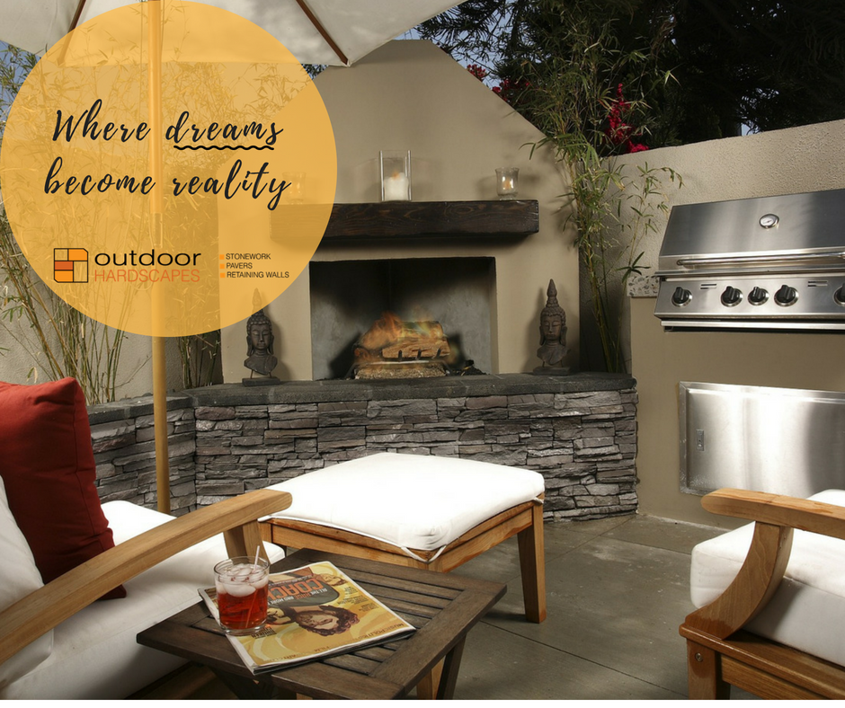 Dying for your dream backyard? Give us a call at 251-214-9166 to customize your outdoor oasis! #OutdoorHardscapes #BaldwinCounty #GulfCoast #Goals #Backyard #Paradise #Dreams