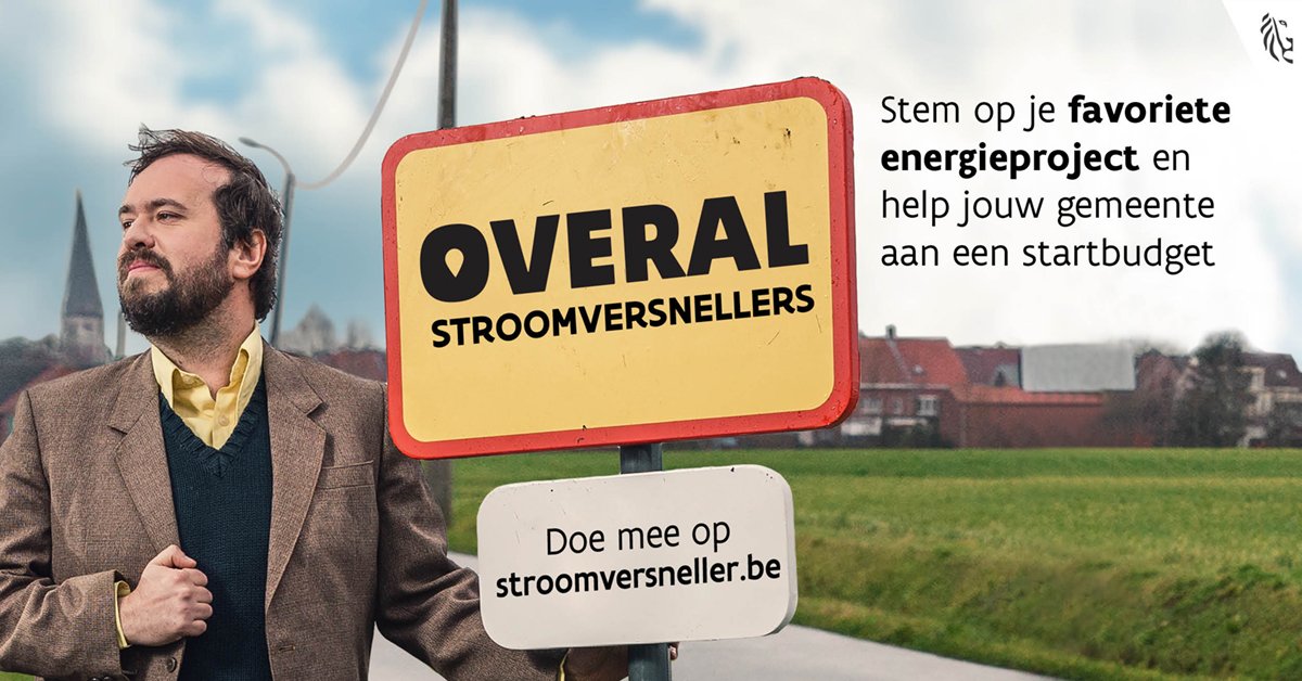 Stem voor een groen project in jouw gemeente en help ze aan een startkapitaal! Al bijna 15000 mensen stemden voor projecten in 34 gemeentes! bit.ly/2M6Cs8R