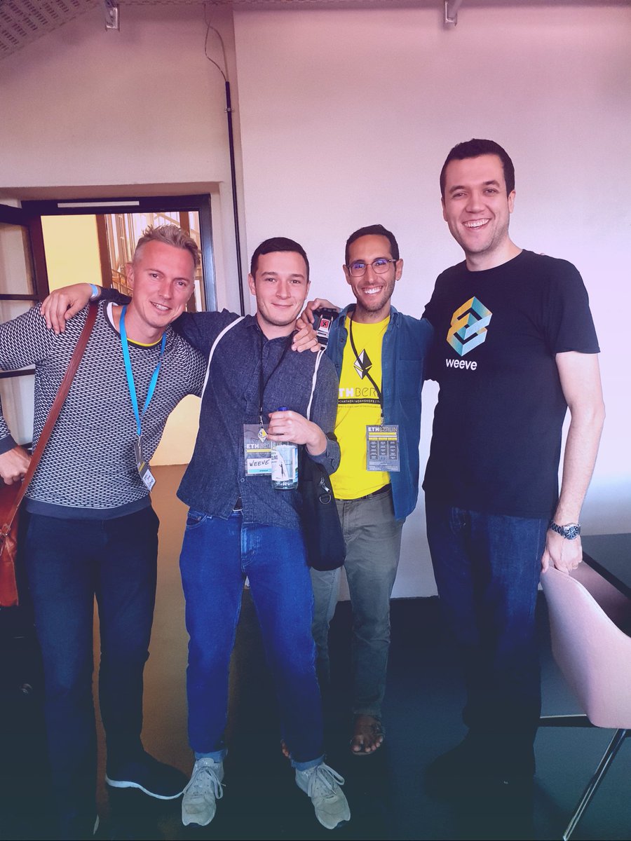 weeveiot's tweet photo. Thank you to everyone who attended our #weeveOS workshop at #ETHBerlin. If you missed the bounty for Hikey Boards and a chance to get some BRLNCoins, but want to know what happened, then take a look at these impressions 👊#BBW18 #BRLNCoin @ETHBerlin https://t.co/OEwCeHqN5H