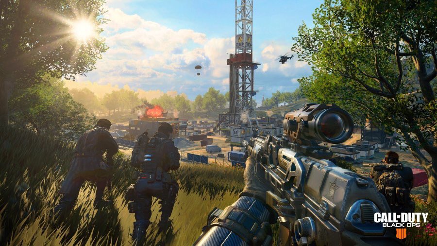GamesCenterGG's tweet photo. We just got our hands on some more BLACKOUT beta codes to hand out! Winners will be sent codes via Direct Message this afternoon! 🚁

RT / LIKE this tweet if you still need one. 

#Blackout #BlackOps4 https://t.co/iV3QDLTw6N