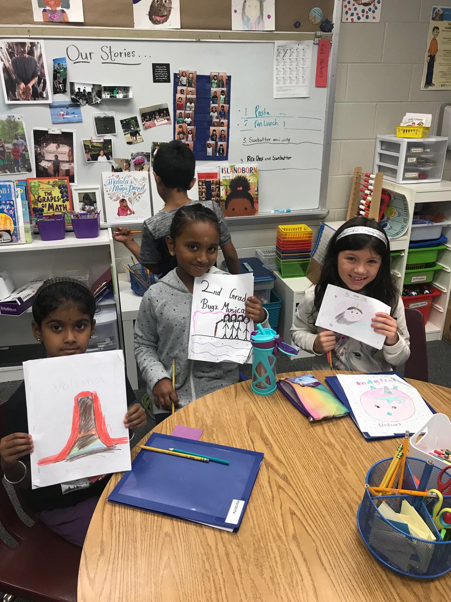 mrspalone10's tweet image. Our 3rd graders love writing on a rainy Monday morning!