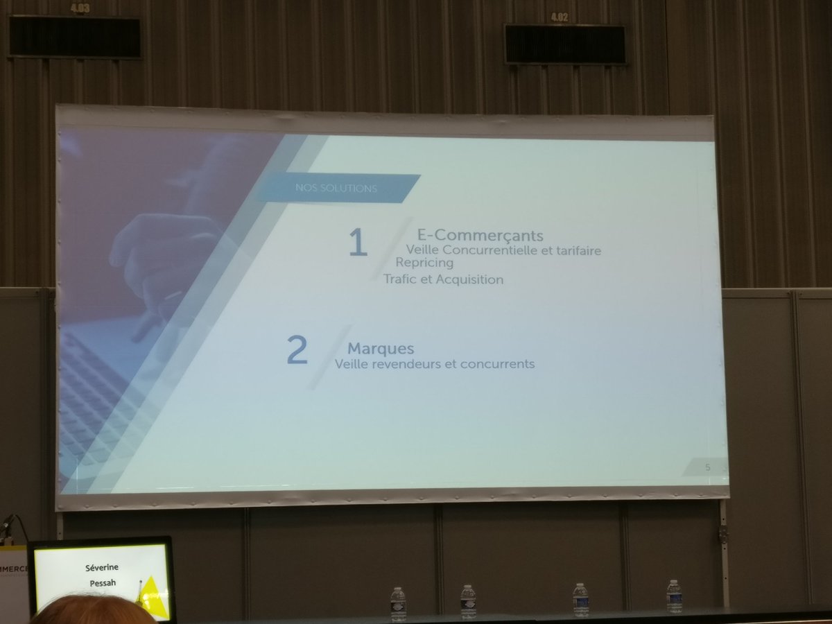 Ginny_Nguyen94's tweet photo. Merci #PricingAssistant pour nous apprendre comment nous différencier avec la stratégie de prix pour #Intersport
#PRWOfficial #ParisRetailWeek #MBAMCI https://t.co/inr0RWhXt0