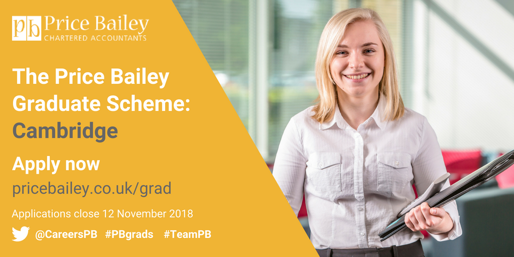 CareersPB's tweet photo. Take the first steps in your career with our #GradScheme - Places available at #TeamPB in #Cambridge visit https://t.co/kTsMTtvDcu https://t.co/deJraAhJcq