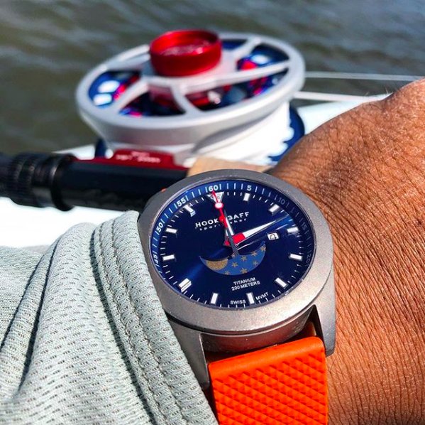 Hook + Gaff Watch Co on X: Mondays are always better when your day  includes #TimeWellSpent! #TeamHookAndGaff #Sportfisher #Moonphase  #HookAndGaff #Fishing #FlyFishing (📷: tarponwt). Shop the Moonphase  collection