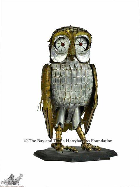 Ray Harryhausen on X: Here is one of Ray Harryhausen's most enduring  creations- Bubo, the mechanical owl. This is the largest of three  stop-motion models constructed for 'Clash of the Titans', alongside