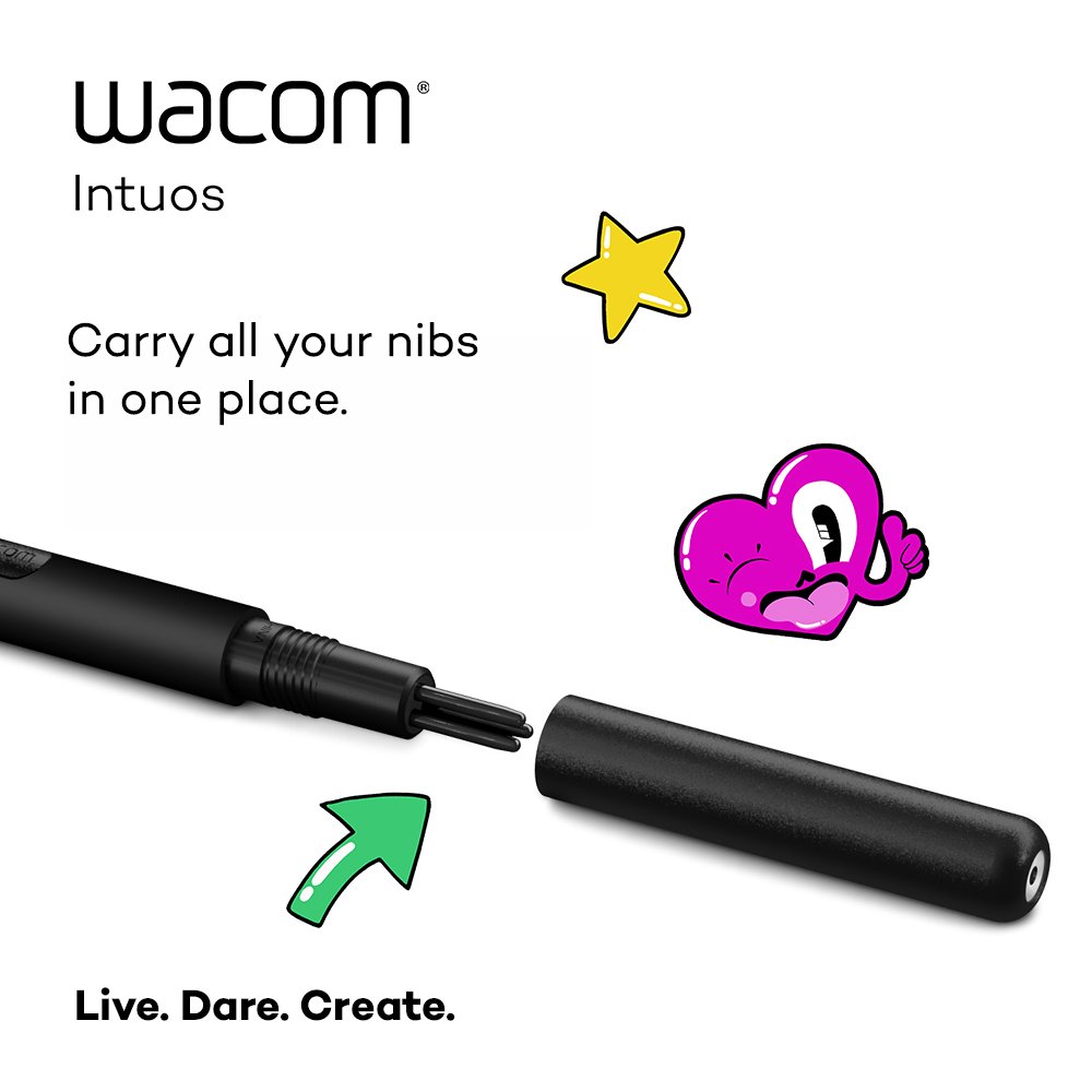 Changing Wacom Pen Nibs. 