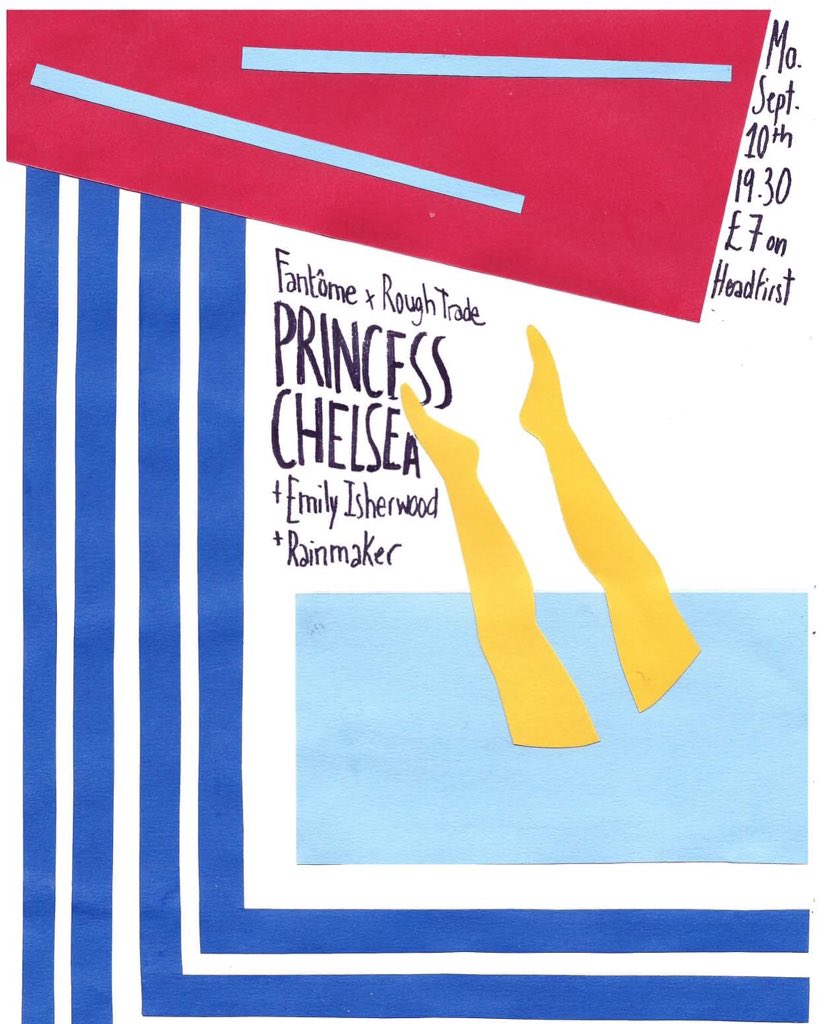 We play <a href="/RoughTrade/">Rough Trade</a> Bristol tonight supporting Princess Chelsea w/ @EmilySIsherwood !!

Come down early on at 8:30pm Xx

🖌: Marie Dufrenoy