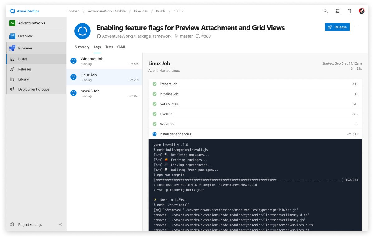 Continuously build, test &amp; deploy to any platform or cloud using Azure Pipelines, a new CI/CD service for Linux, macOS, &amp; Windows. Free for open source projects w/ 10 concurrent pipelines &amp; unlimited minutes.  aka.ms/azurecicd #AzureDevOps