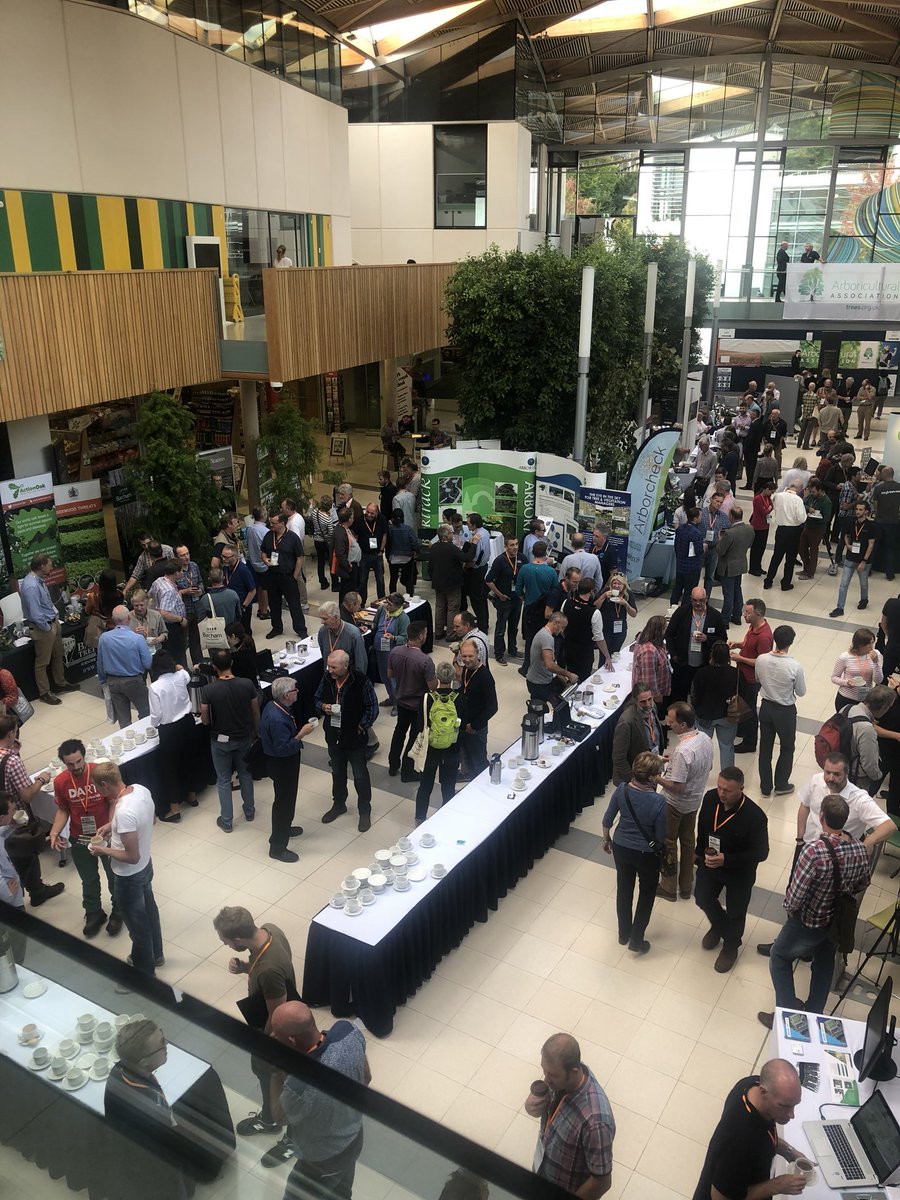 Nearing the end of day one of the <a href="/ArbAssociation/">Arboricultural Association</a> soils and trees conference but still buzzing with energy with <a href="/ArborFlightLTD/">ArborFlight Limited</a>