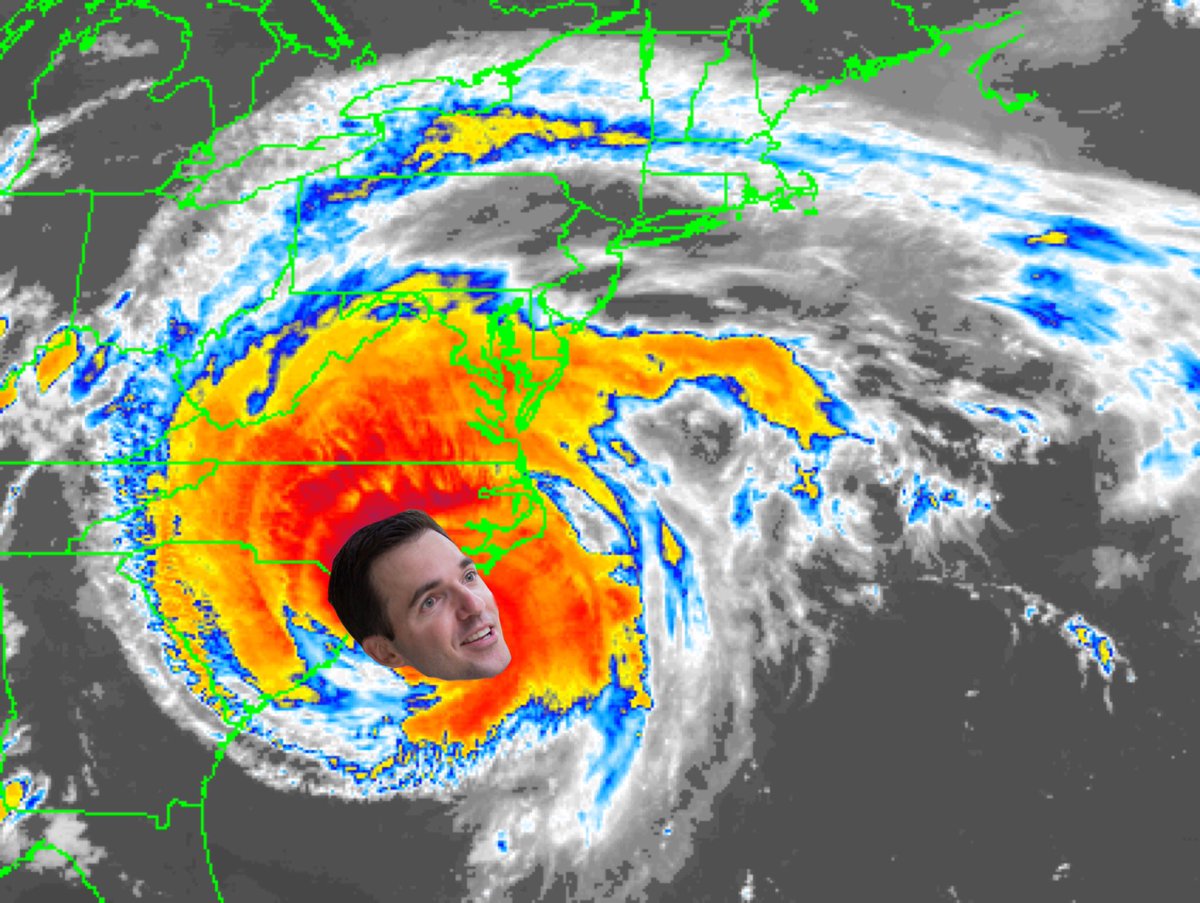MemeJeffJackson's tweet photo. Everyone is talking about #HurricaneFlorence, but I’ve already wrecked North Carolina. 
#ncga #ncpol #charobs #clt https://t.co/SFjgC7oNK6