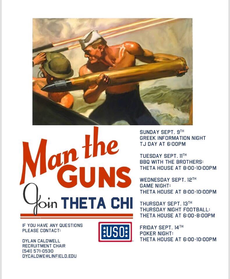 LinfieldTheta's tweet photo. Tomorrow starts the journey to join a brotherhood of resolute men! https://t.co/Yl2n515C6c