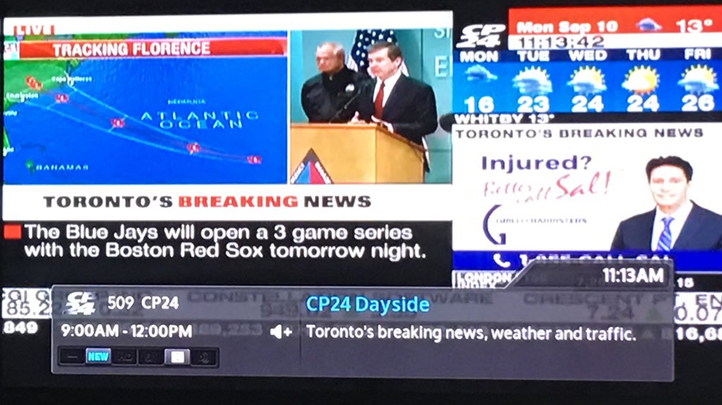 BornThisWay1966's tweet image. @CNN so Here in Ontario we are covering the live session with North Carolina political figures in regards to the impending #HurricaneFlorence but U R still going on about #OpEdWriter #notnews