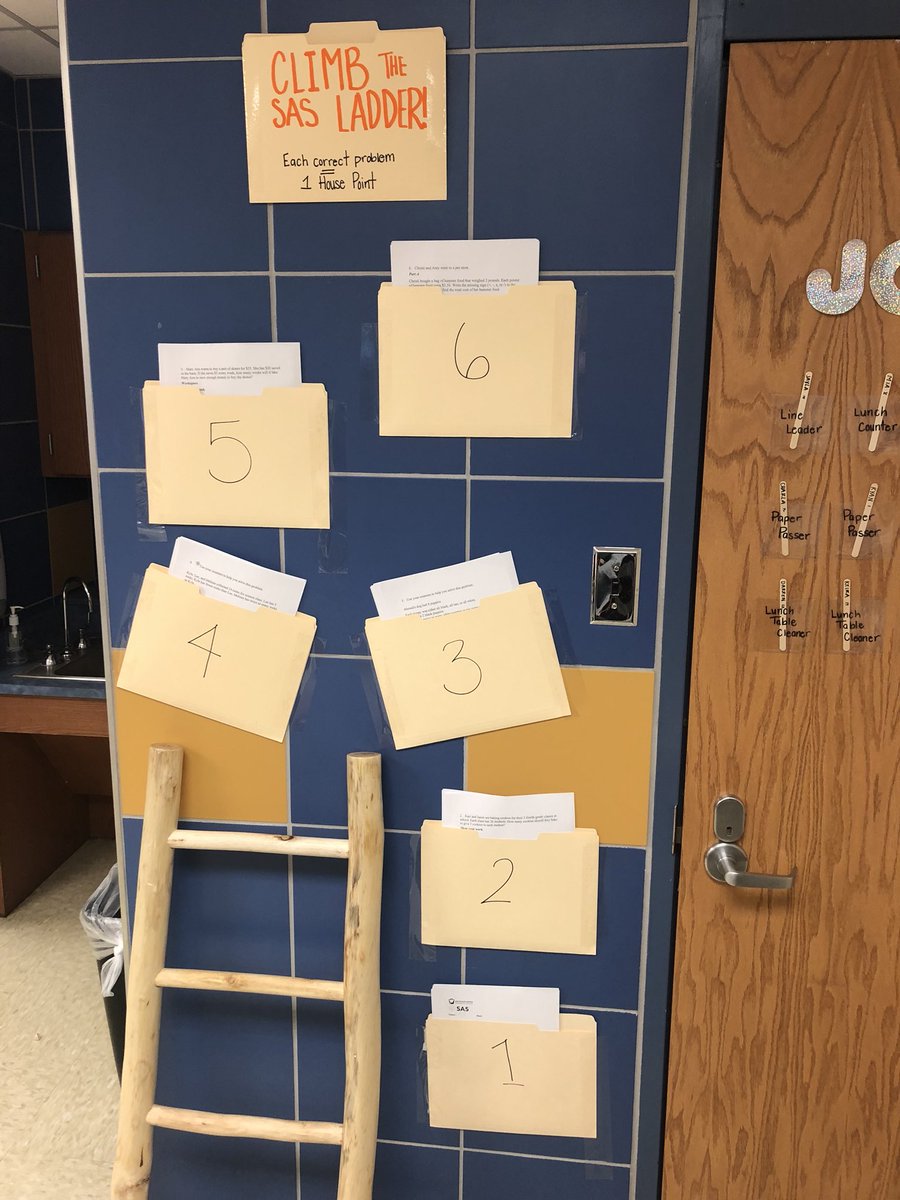 Mr_Papageorge's tweet image. Kicking off our week of math with some @PADeptofEd SAS questions! Can you climb the SAS ladder? #PennDelcoProud #mathwordproblems