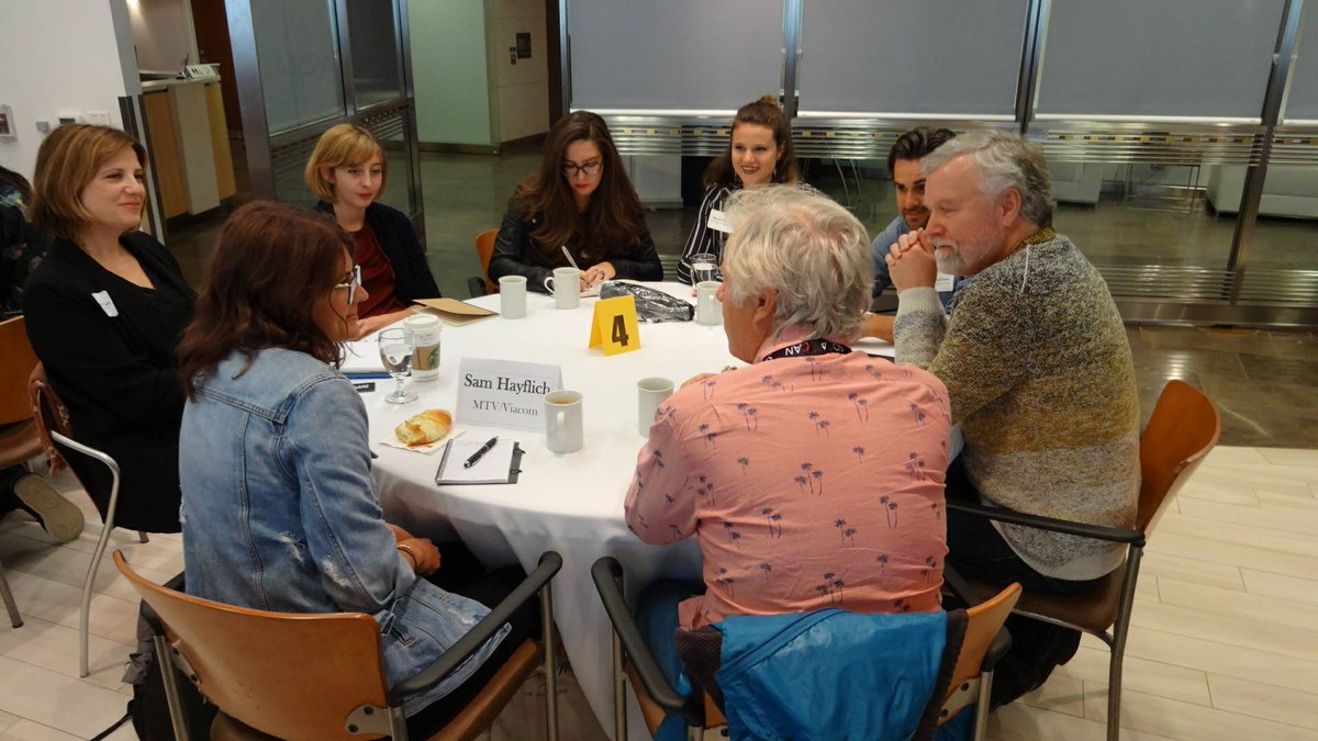 We're so excited to kick off day 1 of the #canadianmusiccafe!!!! We're welcoming our music supervisors right now at the Ontario Investment &amp; Trade Centre. Thx to <a href="/OntarioCreates/">Ontario Creates</a> @CdnHeritagefor their support of the Café!