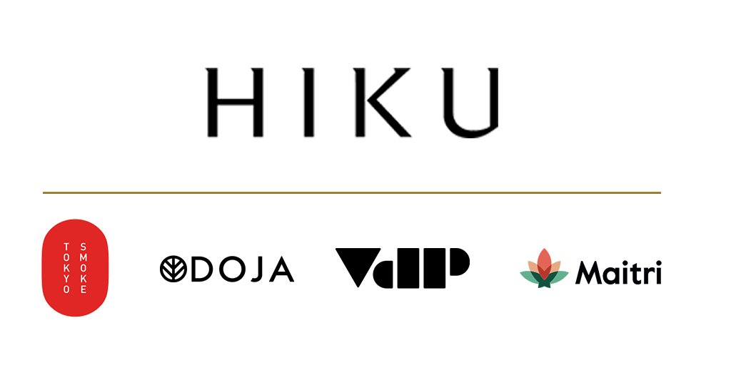 CanopyGrowth's tweet photo. You had us at Hi. Welcome to the Canopy family @HikuBrands! @tokyosmoke @dojamj @staymaitri #Vanderpop 
#FutureGrowth #BrandBuilding https://t.co/xtpCIboiSA