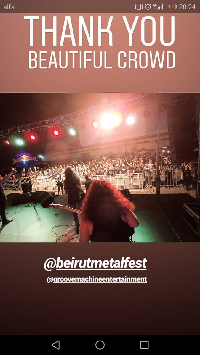 SirensTo's tweet image. What a great crowd!!
#slavetosirens #Lebanesebands #Thrashmetal #Deathmetal #HEAVYMETAL #News #MiddleEast  #BEIRUT_City #FEMALEBANDS #WomenEmpowerment #womenofmetal #extreme #EP #TerminalLeeches #Sirensofbeirut #SirensofMetal