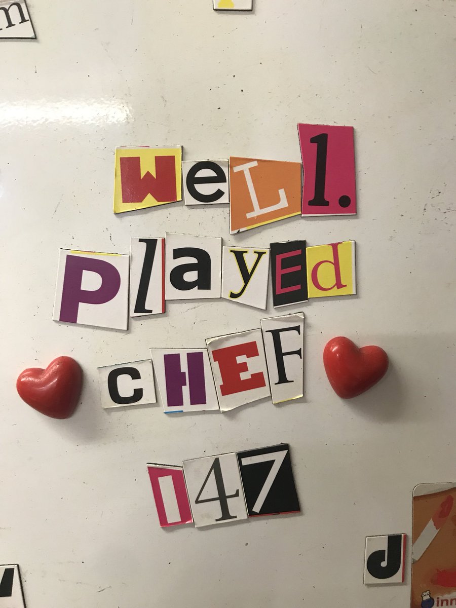 Taken over the fridge today for Cook #ThankYouChef #bbccricket