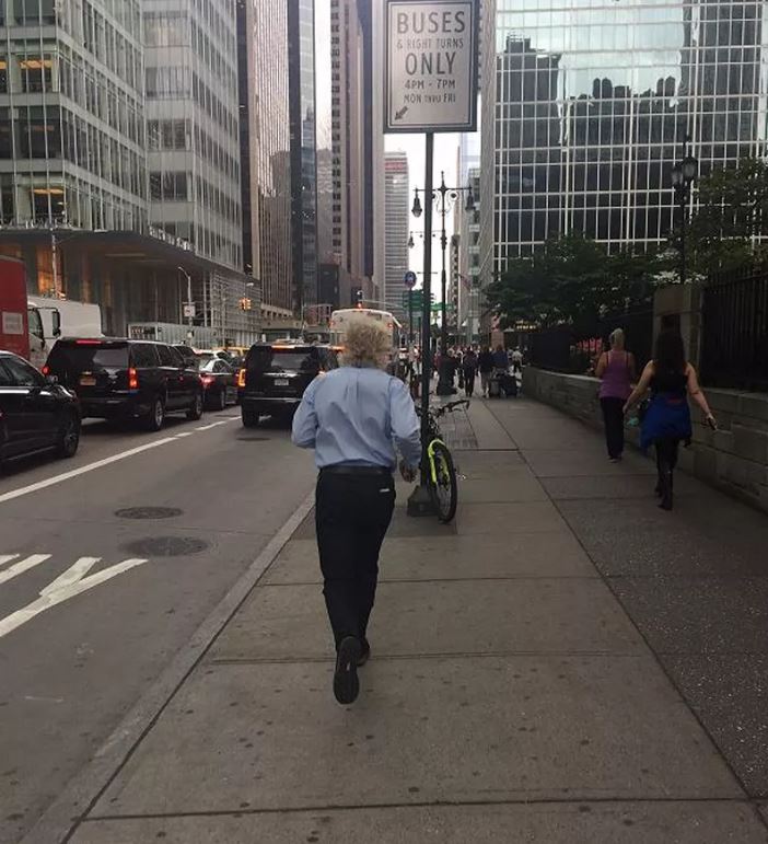 Why I jumped out of a traffic jam and ran 15 blocks through sweltering Manhattan virg.in/3WL