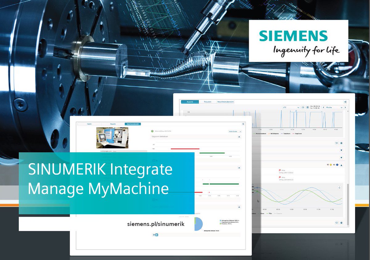 Siemens_CNC_US's tweet photo. Learn about our #MindApp, #ManageMyMachines, within #MindSphere, the Siemens open #IoT operating system that displays critical #machinetool information, status and #machine history in a transparent way. Booth E134502 at #IMTS2018 @IMTSchicago #IMTS #CNC #manufacturing #mfg https://t.co/9MidRYNyqk