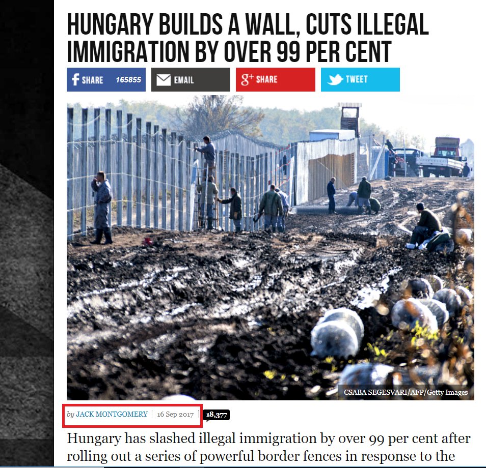 127) Link to the article.  #Qanon  https://www.breitbart.com/london/2017/09/16/hungary-builds-a-wall-cuts-illegal-immigration-by-over-99-per-cent/