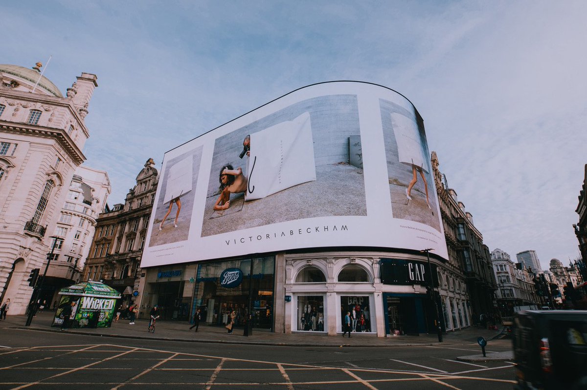 My name in lights! So excited to be celebrating a decade of my brand on the iconic Piccadilly lights! So much more exciting news to come, visit my VB Messenger Experience to keep up to date! m.me/victoriabeckha… x VB #VBSince08
