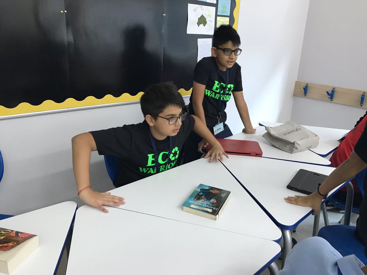 EcoWarriorsdxb's tweet photo. Sharing our passion with our friends and raising environmental awareness in the school community! https://t.co/5LIRvh7vFs