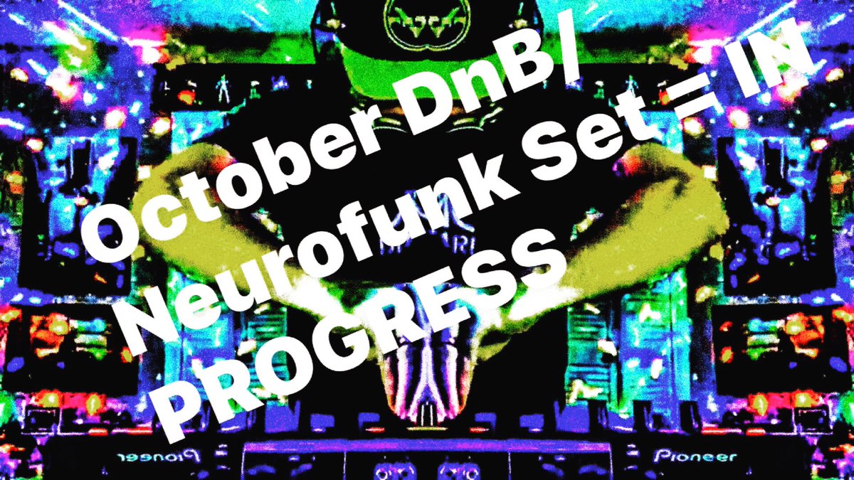 TEskridgeMWW's tweet photo. New set in the works!! #dnb #DrumnBass #drumandbass #NeuroFunk #liquidrobot https://t.co/QDJrGIQy7x