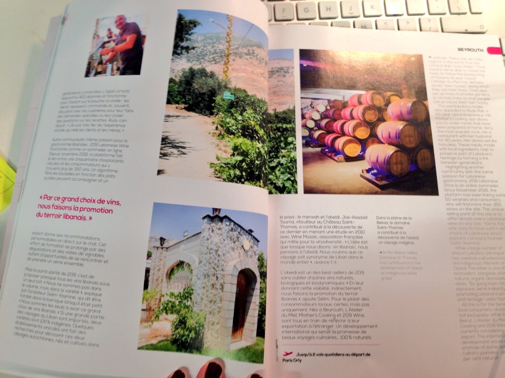 Creative kitchens: My feature on Beirut foodie start-ups in Enjoy mag by @transaviaFR @AtelierduMiel @mothers_cooking #209lebanesewine