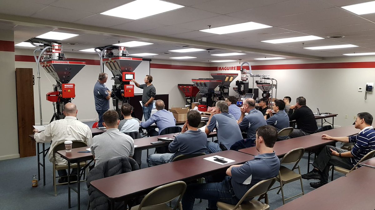 Philadelphia is hosting Maguire+Syncro team for an intense training  week. The agenda is full of topics and the service engineers from all  the world are attending the meeting to be up-to-dated about the new  features of Maguire+Syncro products line.