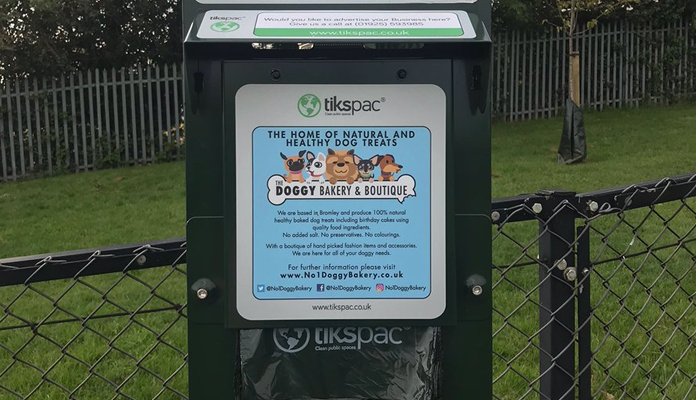 EcoGreenComms's tweet photo. Great quote from one of our proud sponsors @No1DoggyBakery!

"As a business that produces dog treats it makes sense we help at the other end." Please, can everyone #bagitandbinit 🐶💩🗑

#cleangreensafe https://t.co/qBywEpkmK6