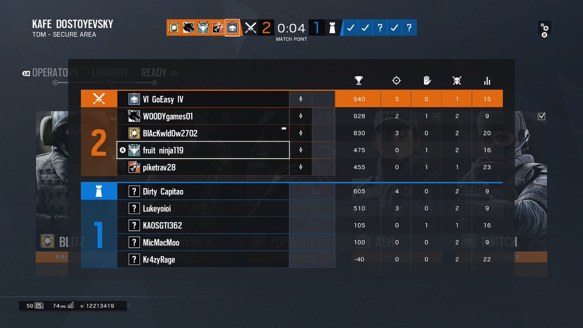 VortexReplayz's tweet image. First game on finished with 6 kills