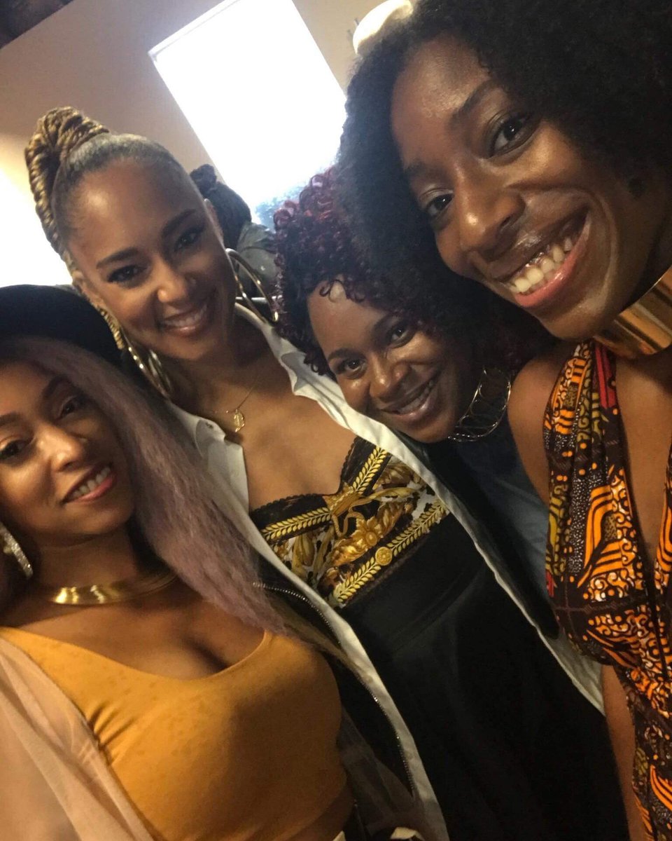 TammyReeseMedia's tweet photo. After walking the runway in the Essence Magazine Street Style Fashion Show we got to hang backstage and get a pic with the beautiful Host of the event Amanda Seales -actress on HBO  "Insecure" @LaKisaRenee1 @miamohill
#Host #AmandaSeales #EssenceMagazine #essencestreetstyle2018 https://t.co/d9ajiEmbtx