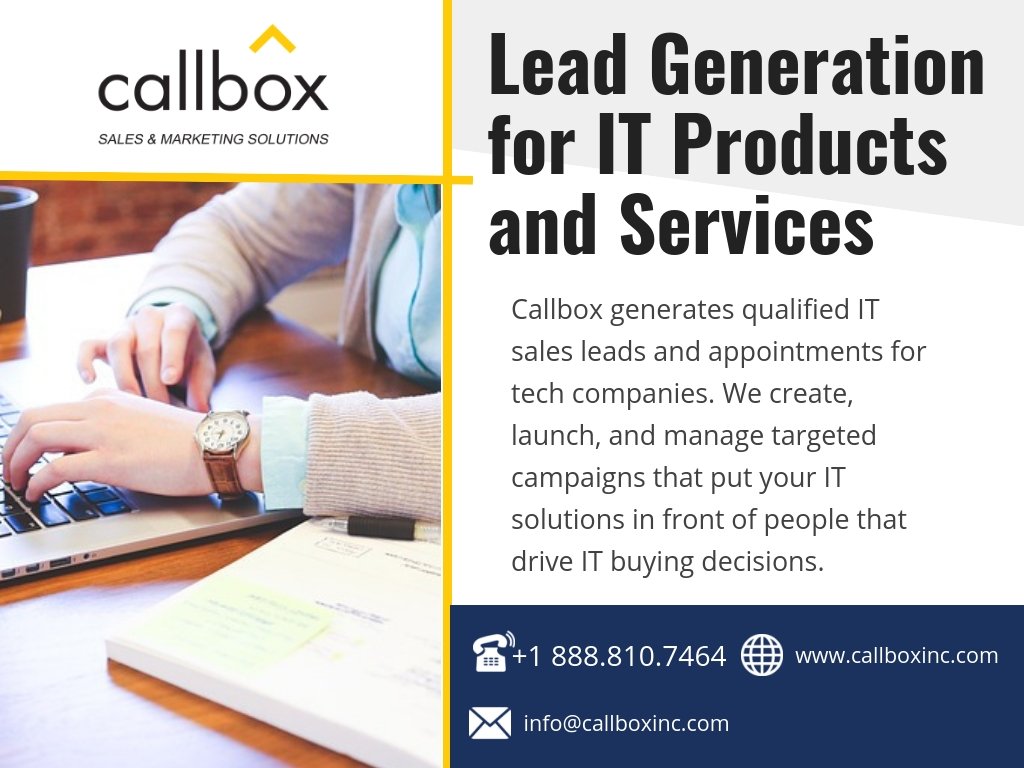 AnikaDavis101's tweet image. We provide solid IT lead generation solutions for providers of IT products and services. Get qualified IT leads and appointments. Call +1 888.810.7464
bit.ly/2rcsj0w #ITleads #telecomleads #networksecurityleads #LeadGeneration #ConsultingLeads