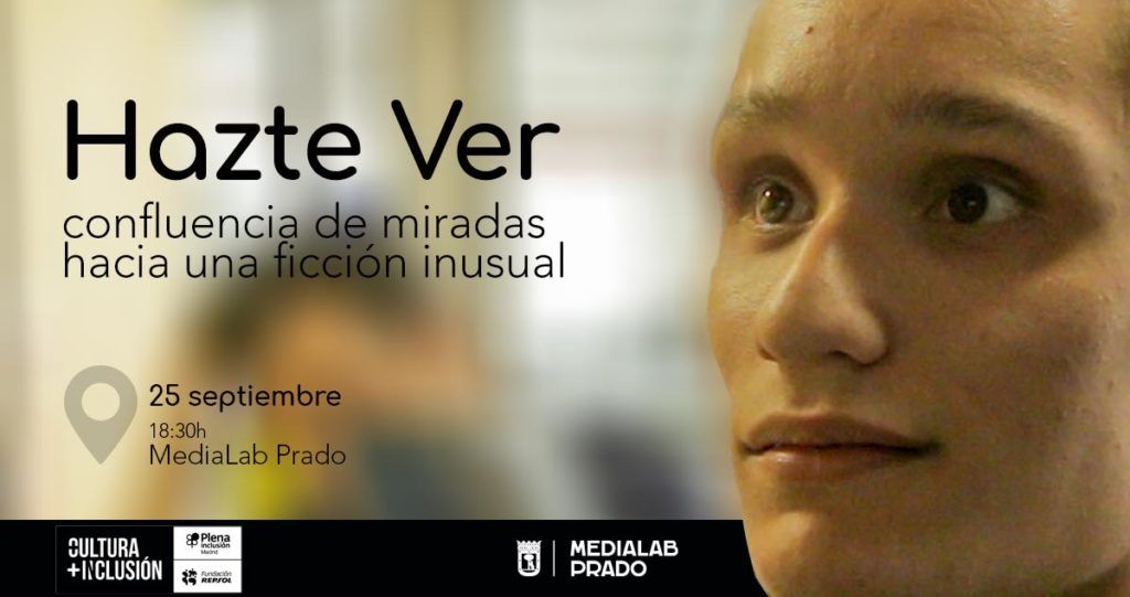 jose_m_jimenez's tweet photo. Hazte Ver. Confluencia de miradas hacia una ficción inusual - Plena Inclusión Madrid https://t.co/pXGCJYCeR4 https://t.co/H3F0KlyNLq