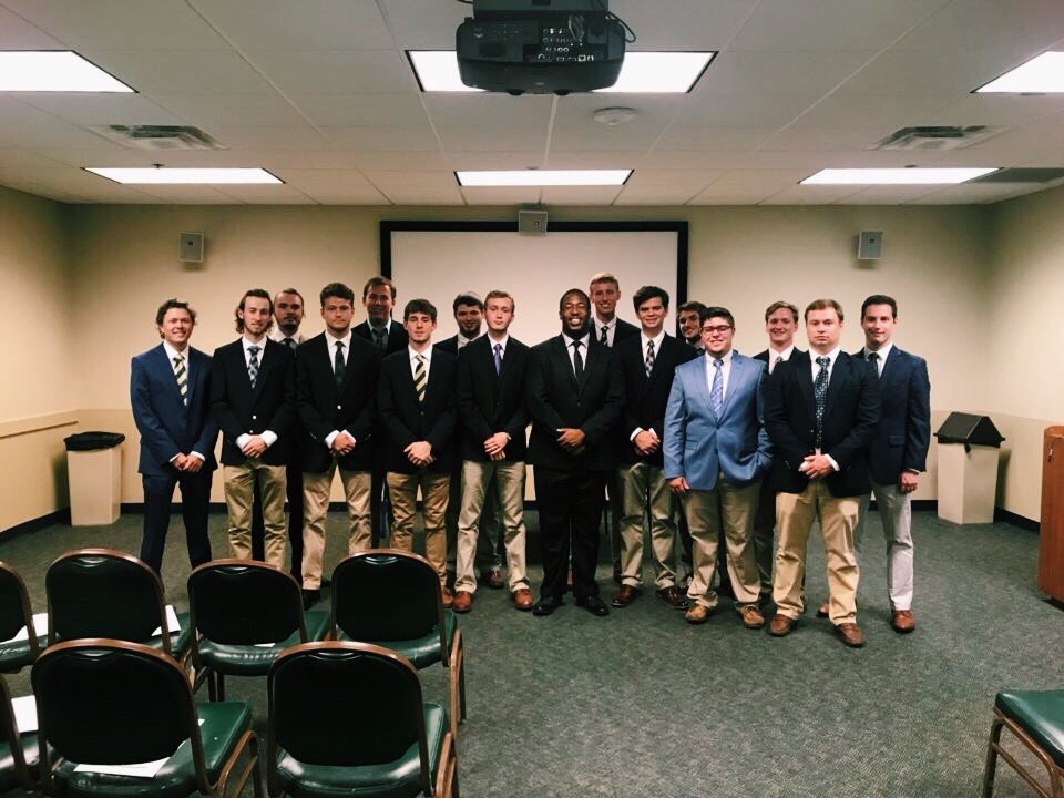 Say hello to Epsilon class! This weekend we inducted 15 Phikeia through formal rush and look forward to seeing their progress throughout the semester. #phideltgaepsilon