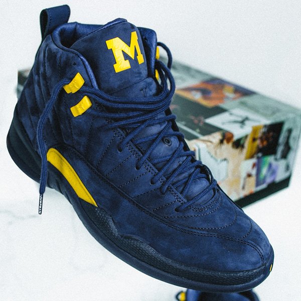 Sole Links On Twitter Couple Of Sizes Air Jordan 12 Retro Michigan Https T Co Glzthl3khh