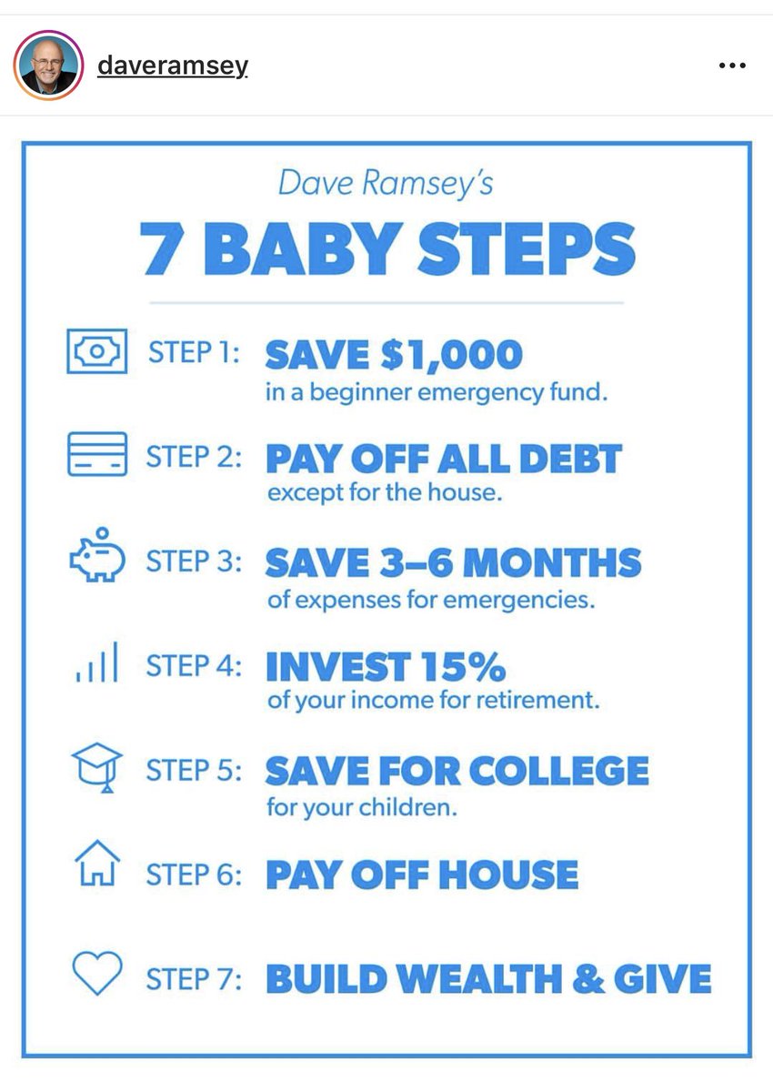 Paychecks Balances The 7 Baby Steps Of The Total Money Makeover By Dave Ramsey Our Written Review T Co 5jxhcxxekp Podcast Discussion T Co N150s7col8 T Co Uxszckcbvw