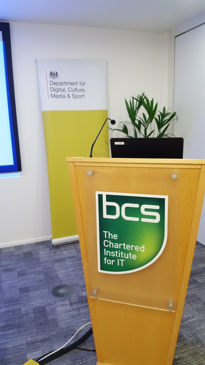 BCSPressOffice's tweet photo. Not long to go until the first @bcs and @DCMS workshop on the #InternetSafetyStrategy Helping to make the internet safer and #ITGoodForSociety https://t.co/uDXD3ywQro