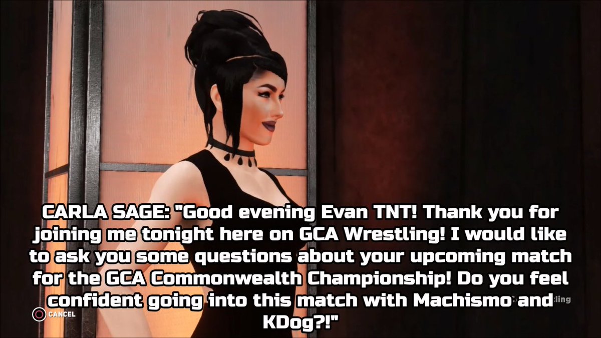 GCAWRESTLING2K's tweet photo. On the September 2nd edition of #GCAWrestling. @TNTWrestle had some words for @REDKDOG and the GCA Commonwealth Champion, #GranMachismo before there Triple Threat match scheduled for #Revelation! Will this be the time of #EvanTNT? 🎙️🤔 #GCAWrestleVerse #WWE2K18 #YouTube #PS4 https://t.co/Lh1Zm0s6bI