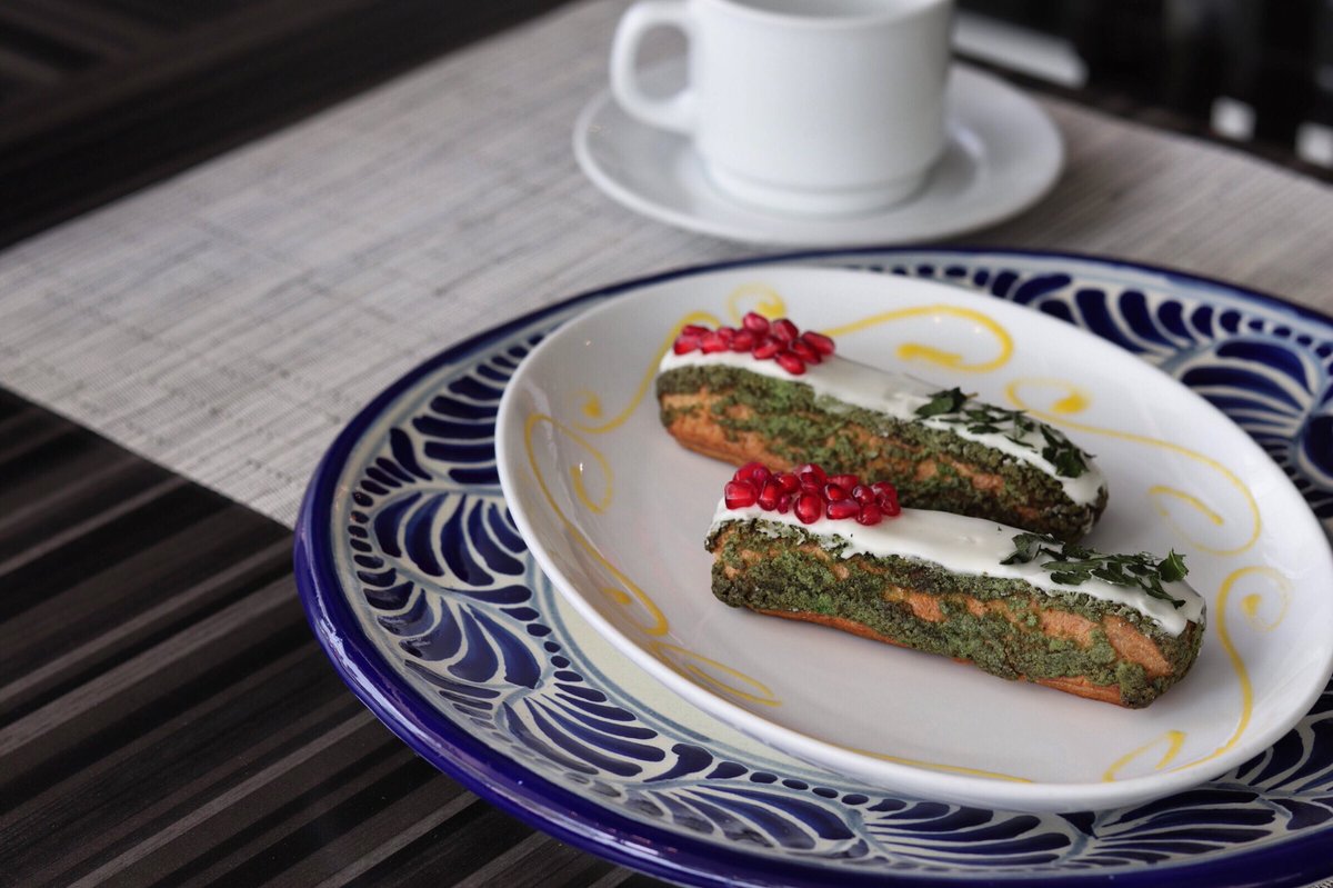 The sweetest side of Mexico City. Try our seasonal eclairs today!🇲🇽