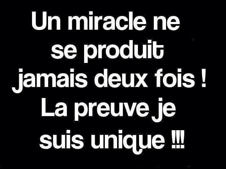 Citation Je Suis Unique