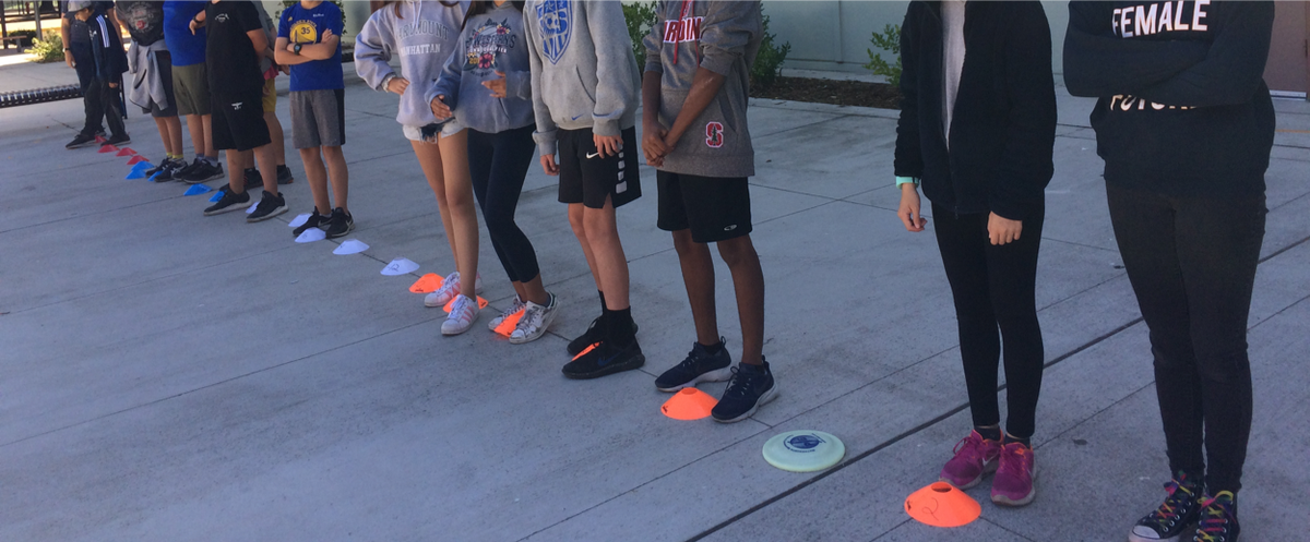 pejorgens's tweet photo. day20 #teach180 Human number lines as we begin our inequality unit. A little bumping into each other as we take our number and subtract a negative. Translation, dilation and some chaos to the number line as we took our number and multiplied or divided by negative. #iteachmath https://t.co/9wH7ph9gg1