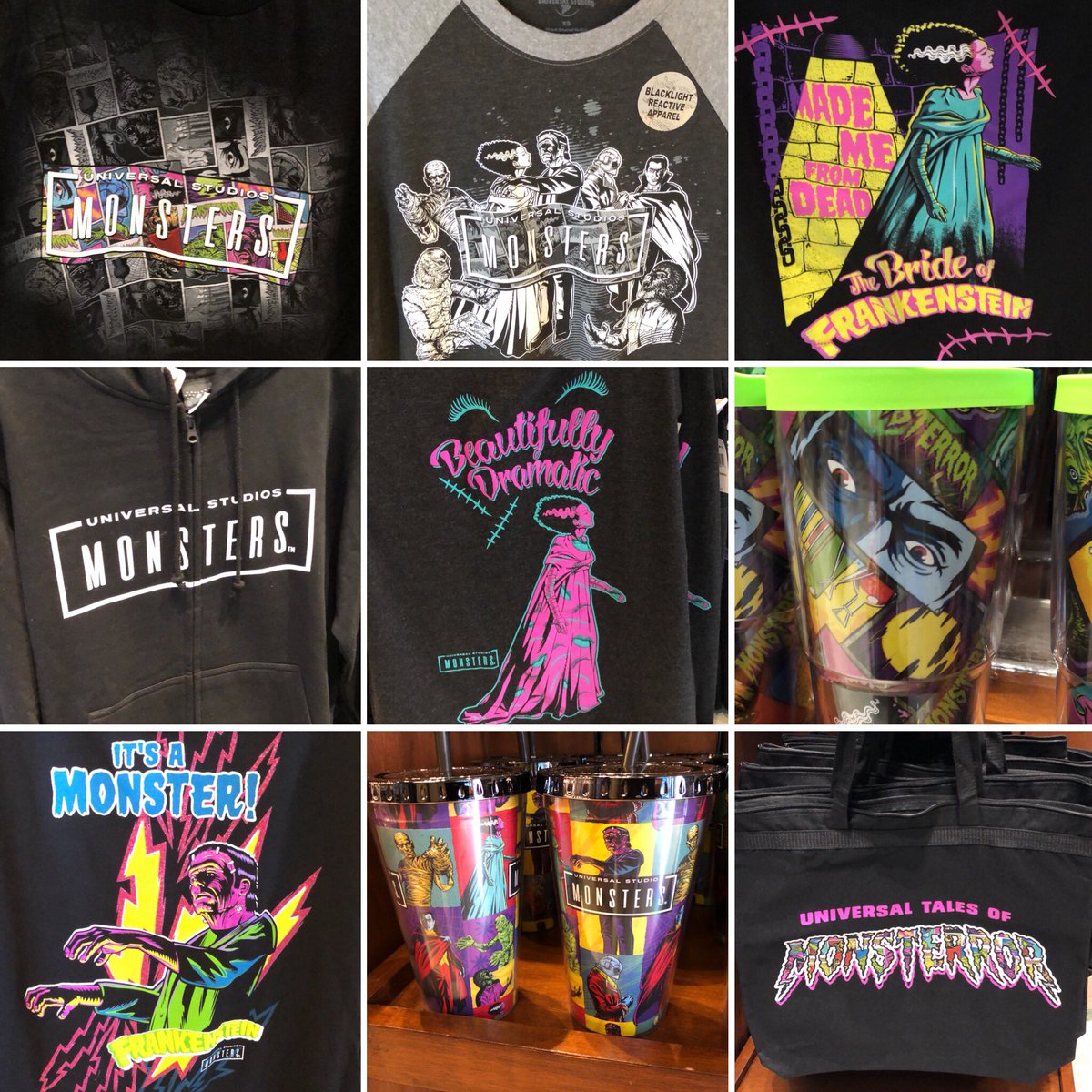 universal monsters merchandise